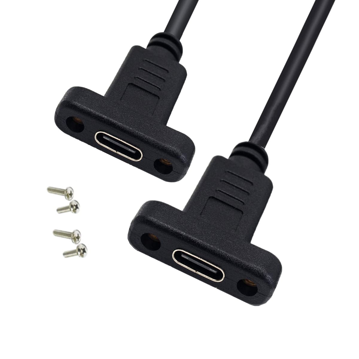 Amazon | USB 3.1 タイプC TYPE Cメス - メス延長データケーブル 1M